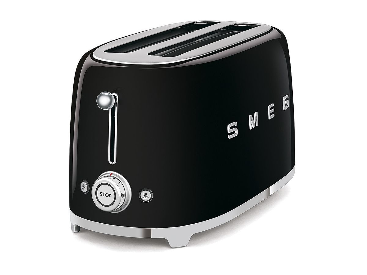 Smeg stainless steel toaster outlet