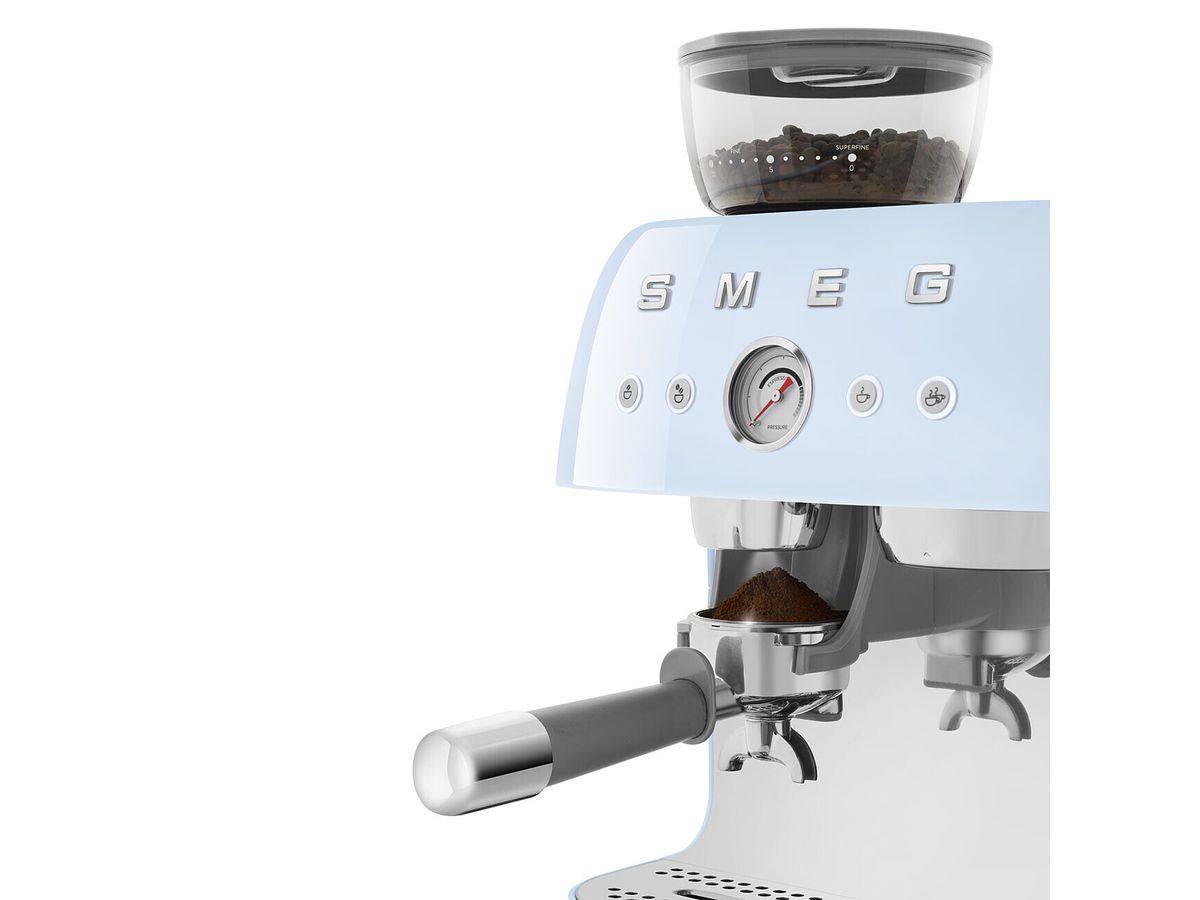 Espresso Coffee Machine with grinder 50's Style EGF03PBEU
