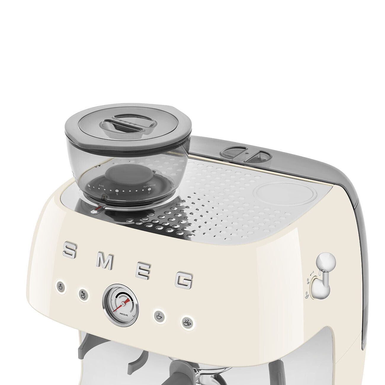 Smeg espresso coffee machine cream outlet