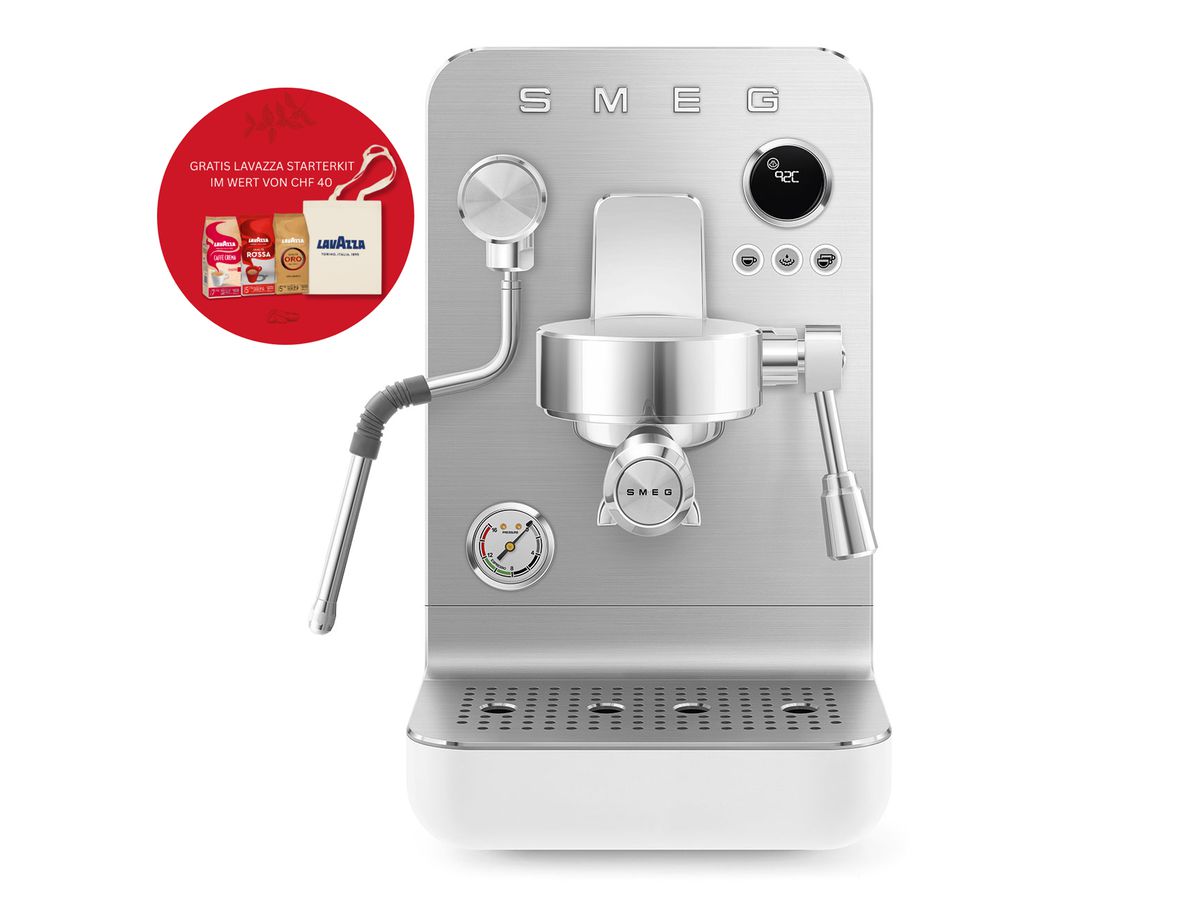 Espressomaschine MiniPro EMC02WHMEU Lavazza-Edition