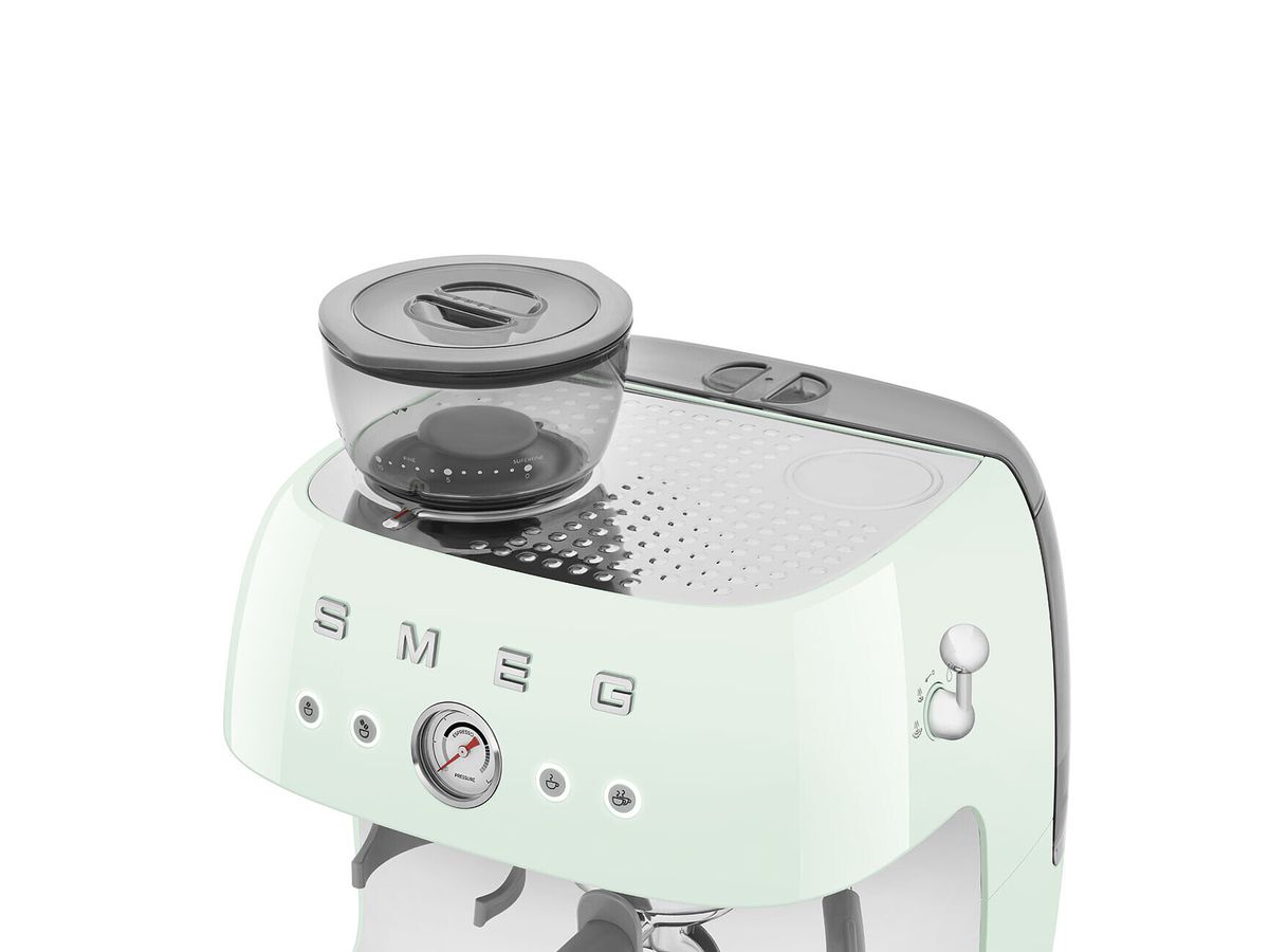 Espresso Coffee Machine with grinder 50's Style EGF03PGEU