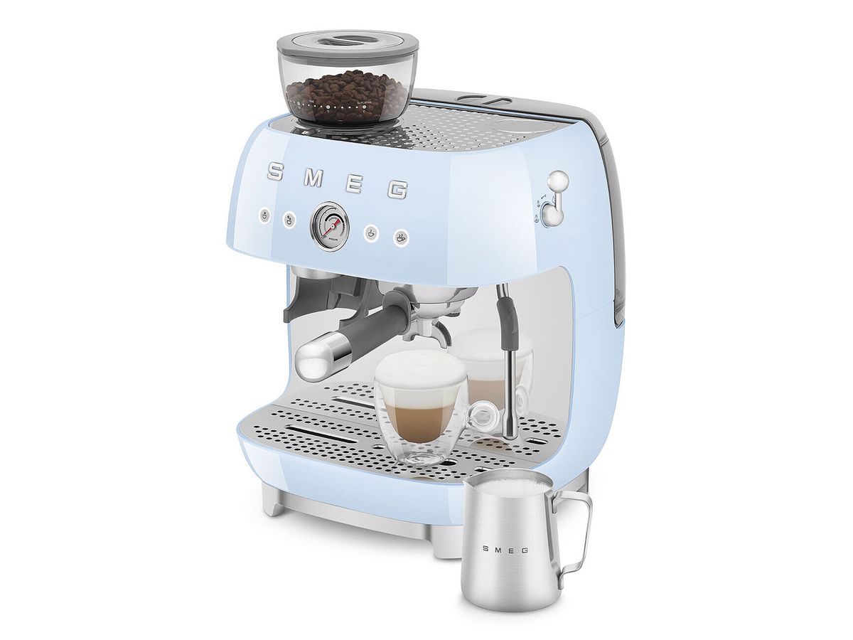 Espresso Coffee Machine with grinder 50's Style EGF03PBEU