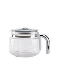 Glass carafe with handle/lid for 10 cups DCF02