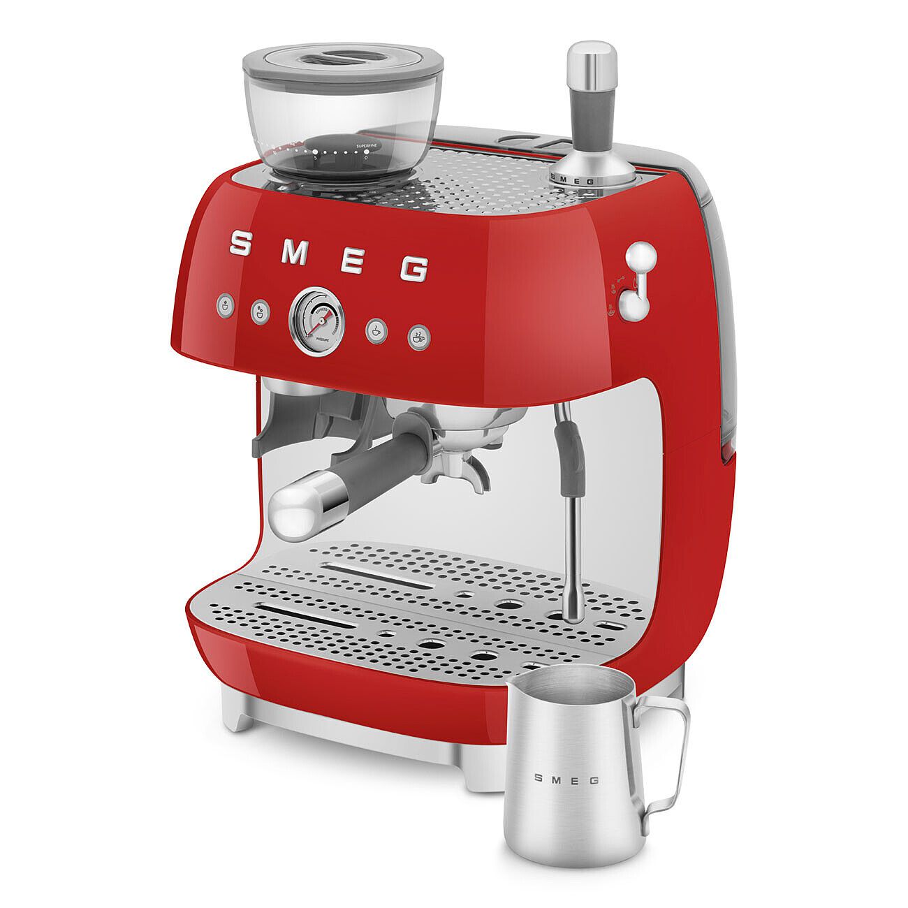 Machine à café Espresso avec broyeur EGF03RDEU Édition-Lavazza