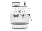 Machine à café Espresso avec broyeur 50's Style EGF03WHEU