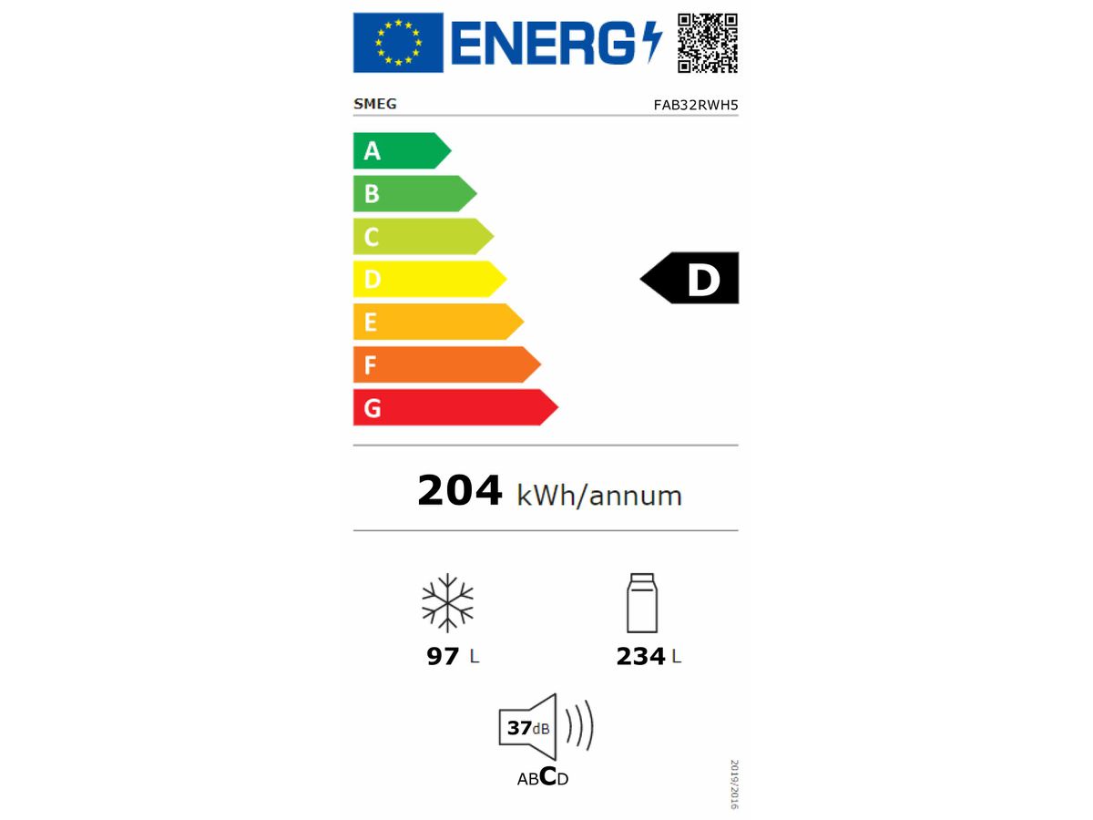 Réfrigérateur sur pied FAB32RWH5