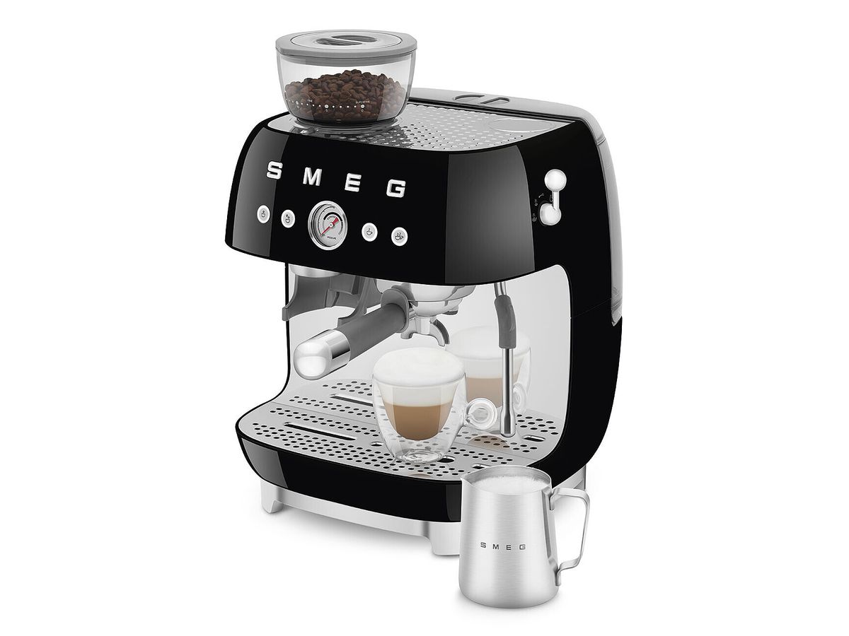 Espressomaschine mit Mahlwerk EGF03BLEU Lavazza-Edition