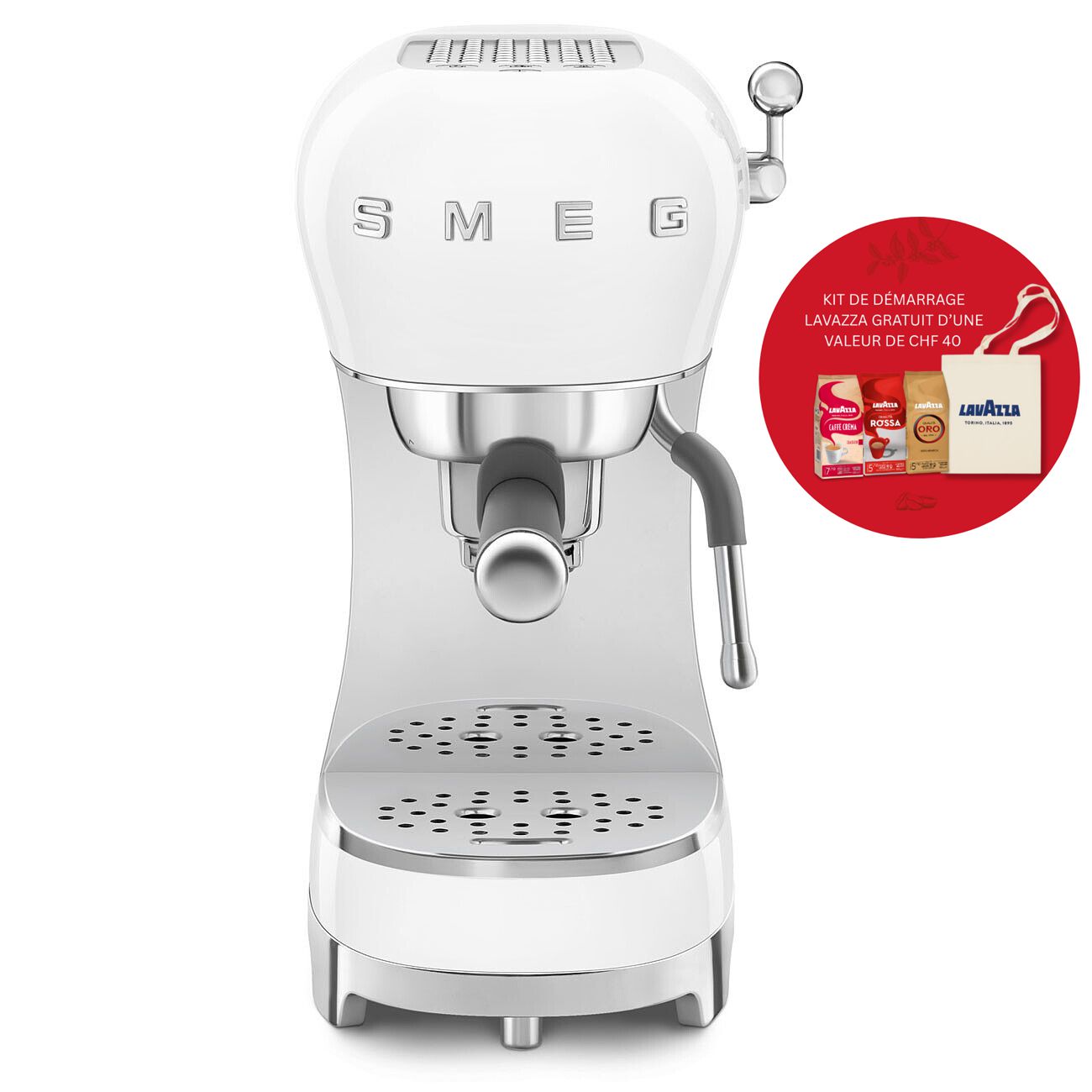 Espresso Coffee Machine ECF02WHEU Lavazza-Edition