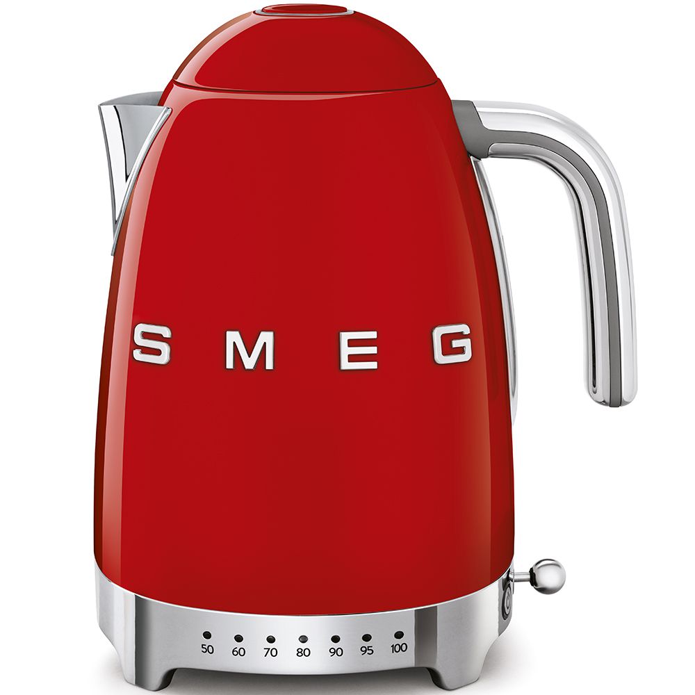 Kettle KLF04RDEU with temperature control SMEG