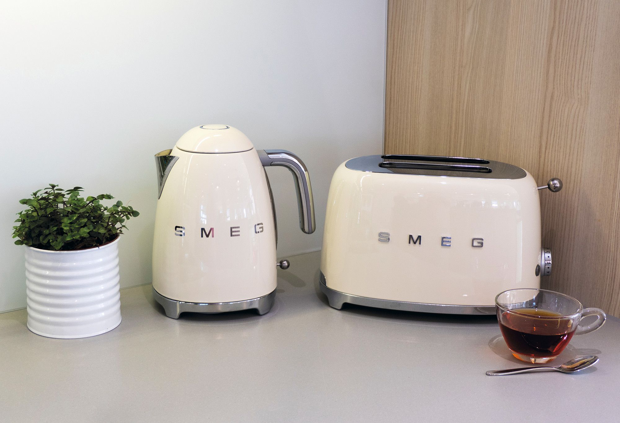 2-slot toaster TSF01CREU - SMEG