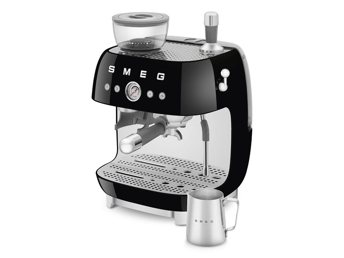 Espressomaschine mit Mahlwerk EGF03BLEU Lavazza-Edition