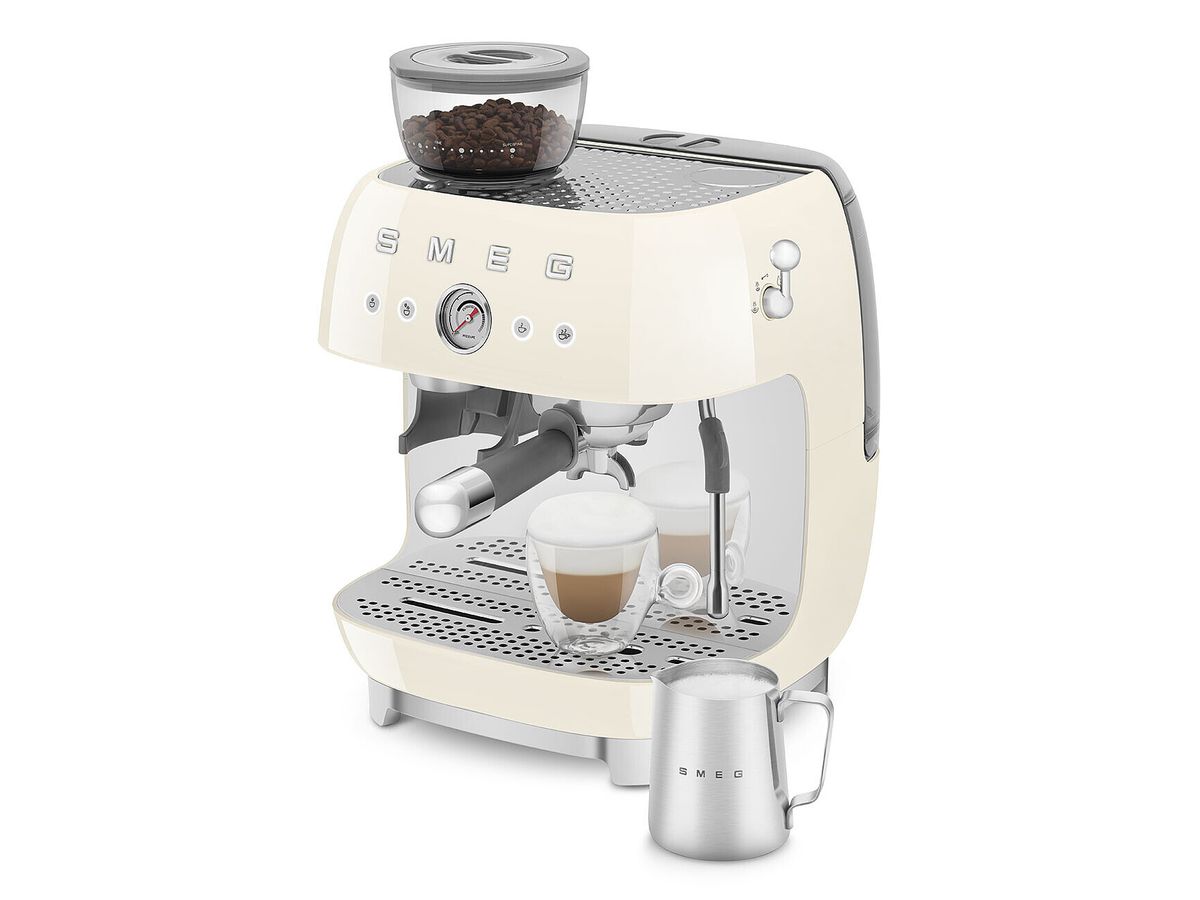 Machine à café Espresso avec broyeur 50's Style EGF03CREU