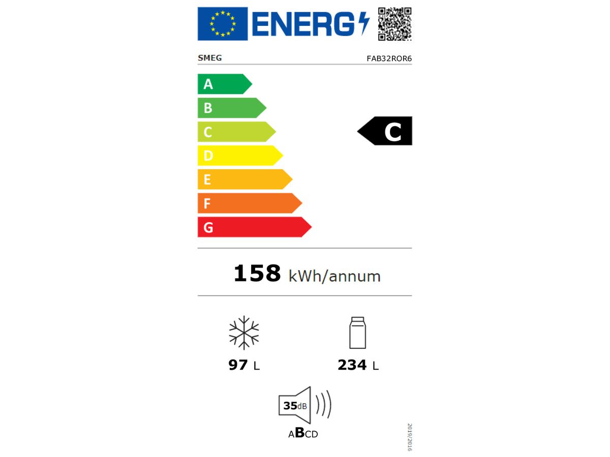 Réfrigérateur en pose libre FAB32ROR6