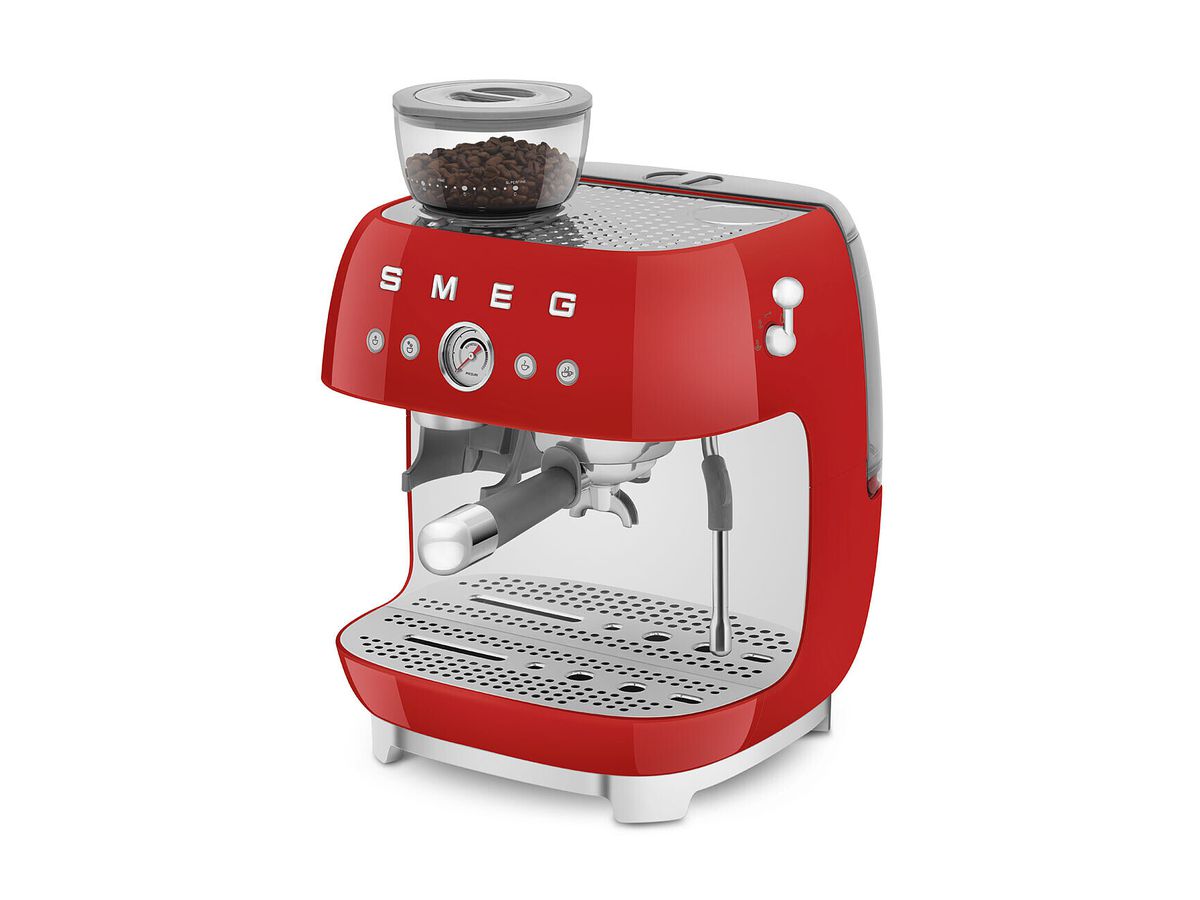 Espressomaschine mit Mahlwerk 50's Style EGF03RDEU