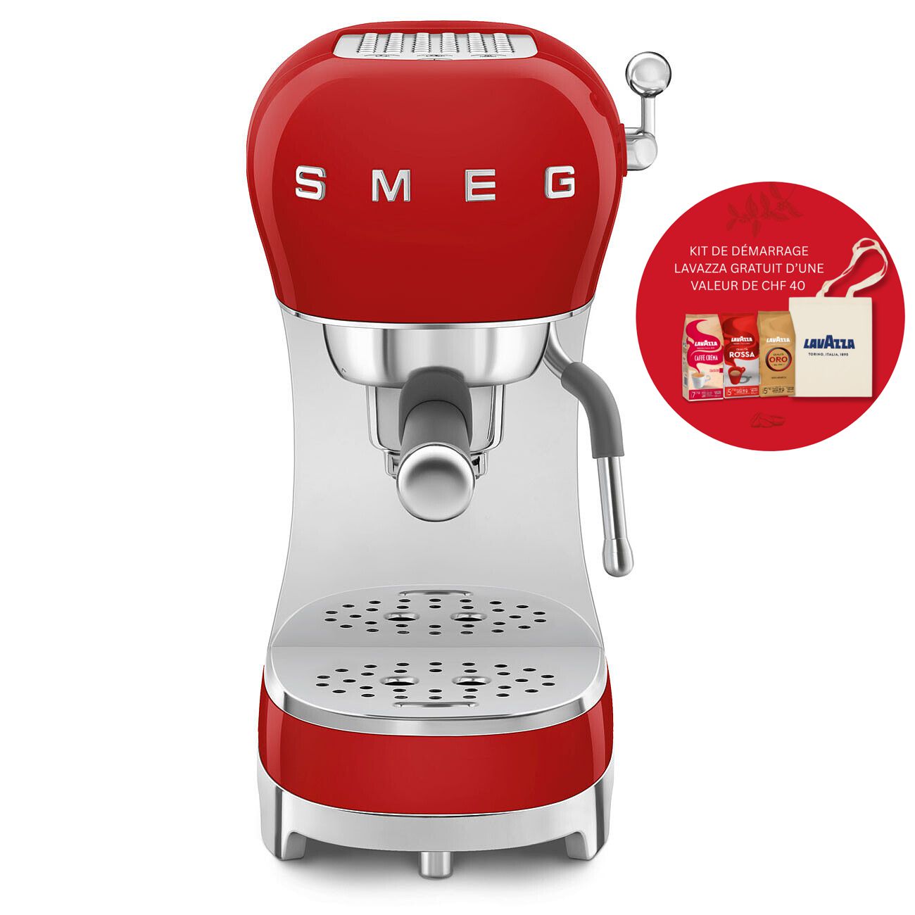 Machine à café Espresso ECF02RDEU Édition-Lavazza