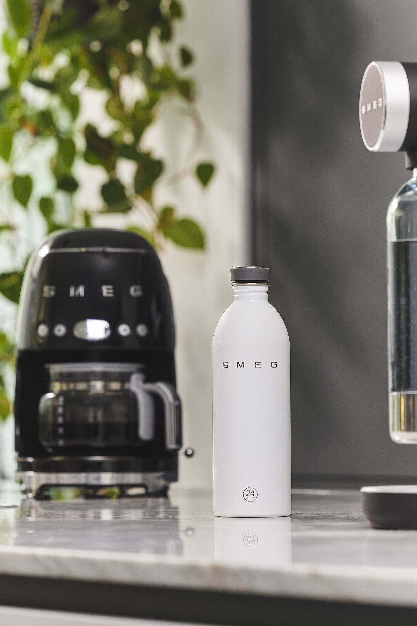 Stainless steel bottle 24Bottles Urban WBF02WH