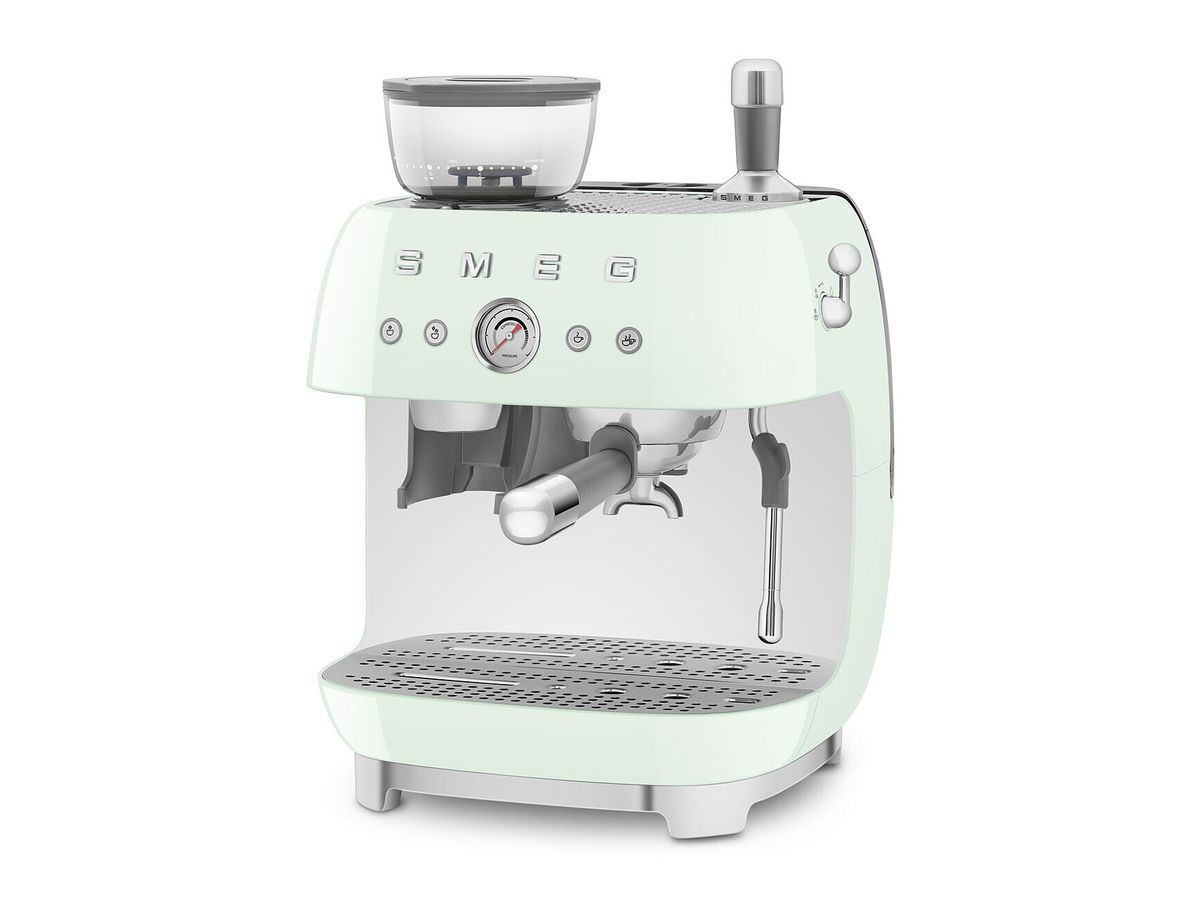 Espresso Coffee Machine with grinder 50's Style EGF03PGEU
