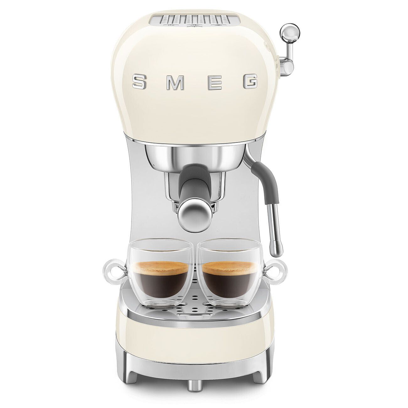 Smeg espresso machine cream shop