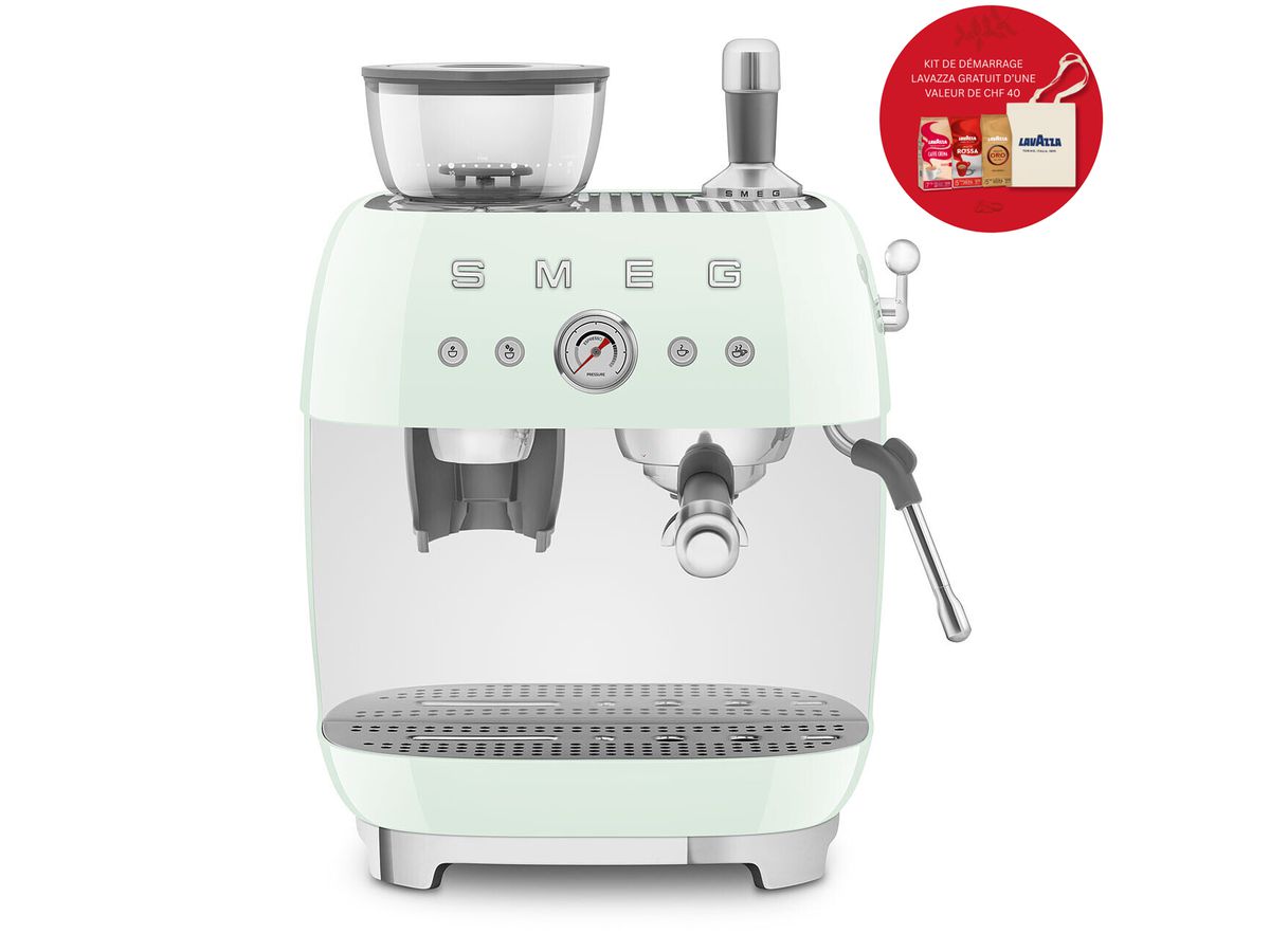 Espressomaschine mit Mahlwerk EGF03PGEU Lavazza-Edition