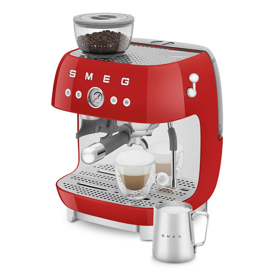 Machine à café Espresso avec broyeur EGF03RDEU Édition-Lavazza