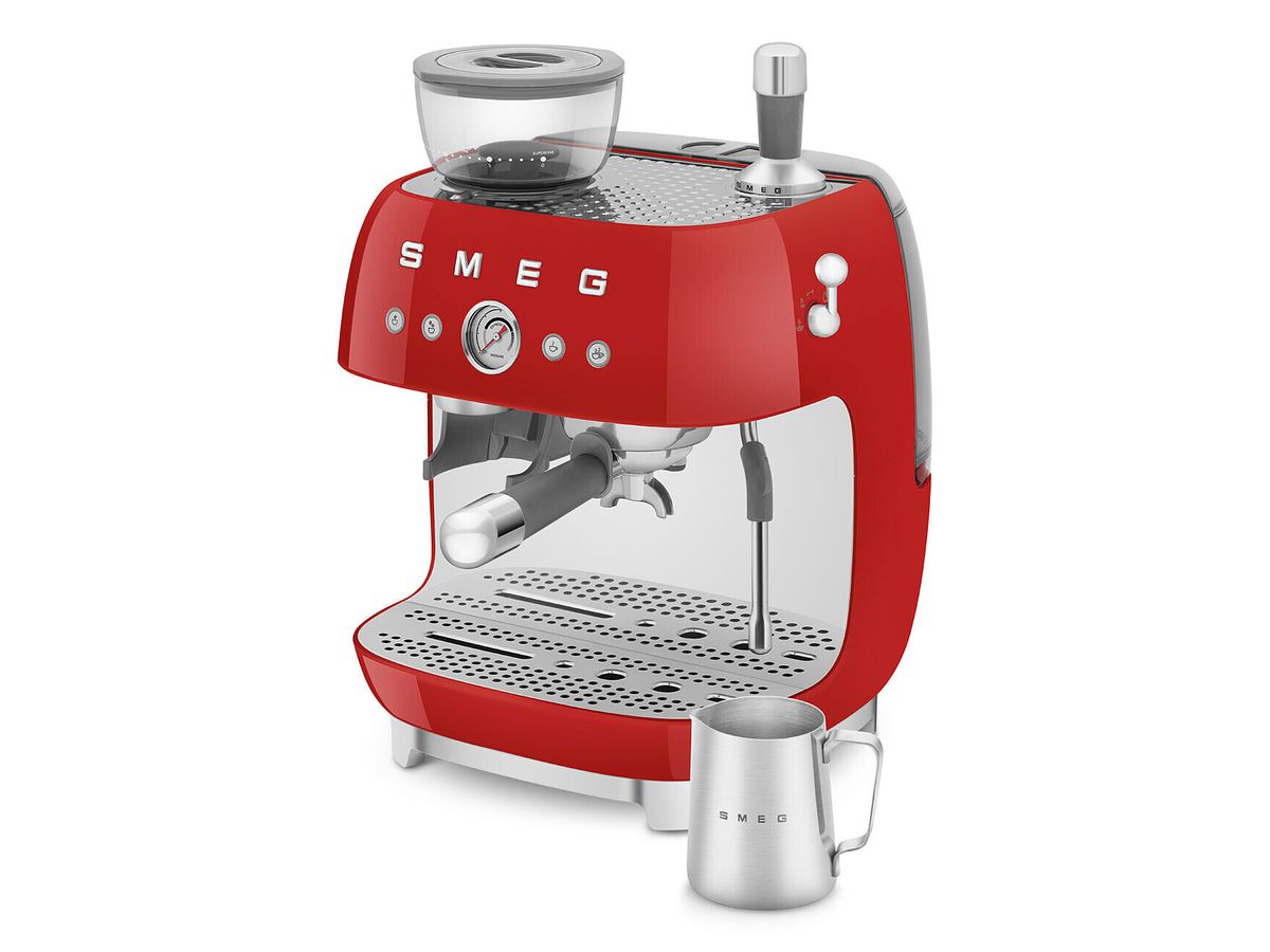Espressomaschine mit Mahlwerk EGF03RDEU Lavazza-Edition