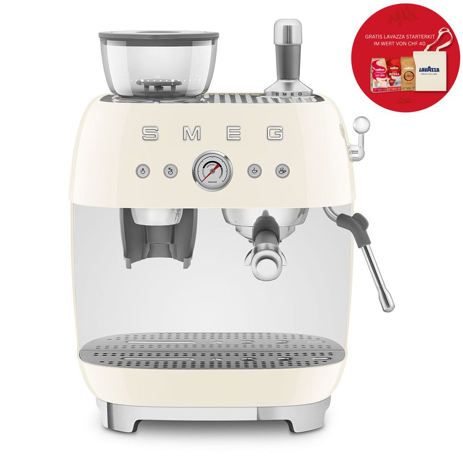 Espresso Coffee Machine with grinder EGF03CREU Lavazza-Edition
