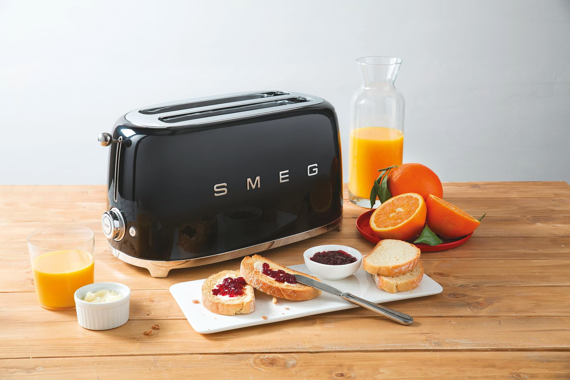 Smeg long slot toaster hot sale