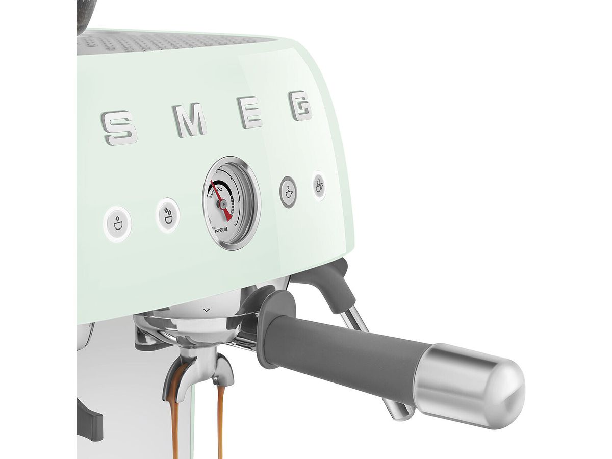 Espresso Coffee Machine with grinder 50's Style EGF03PGEU