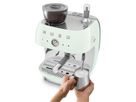 Espresso Coffee Machine with grinder 50's Style EGF03PGEU