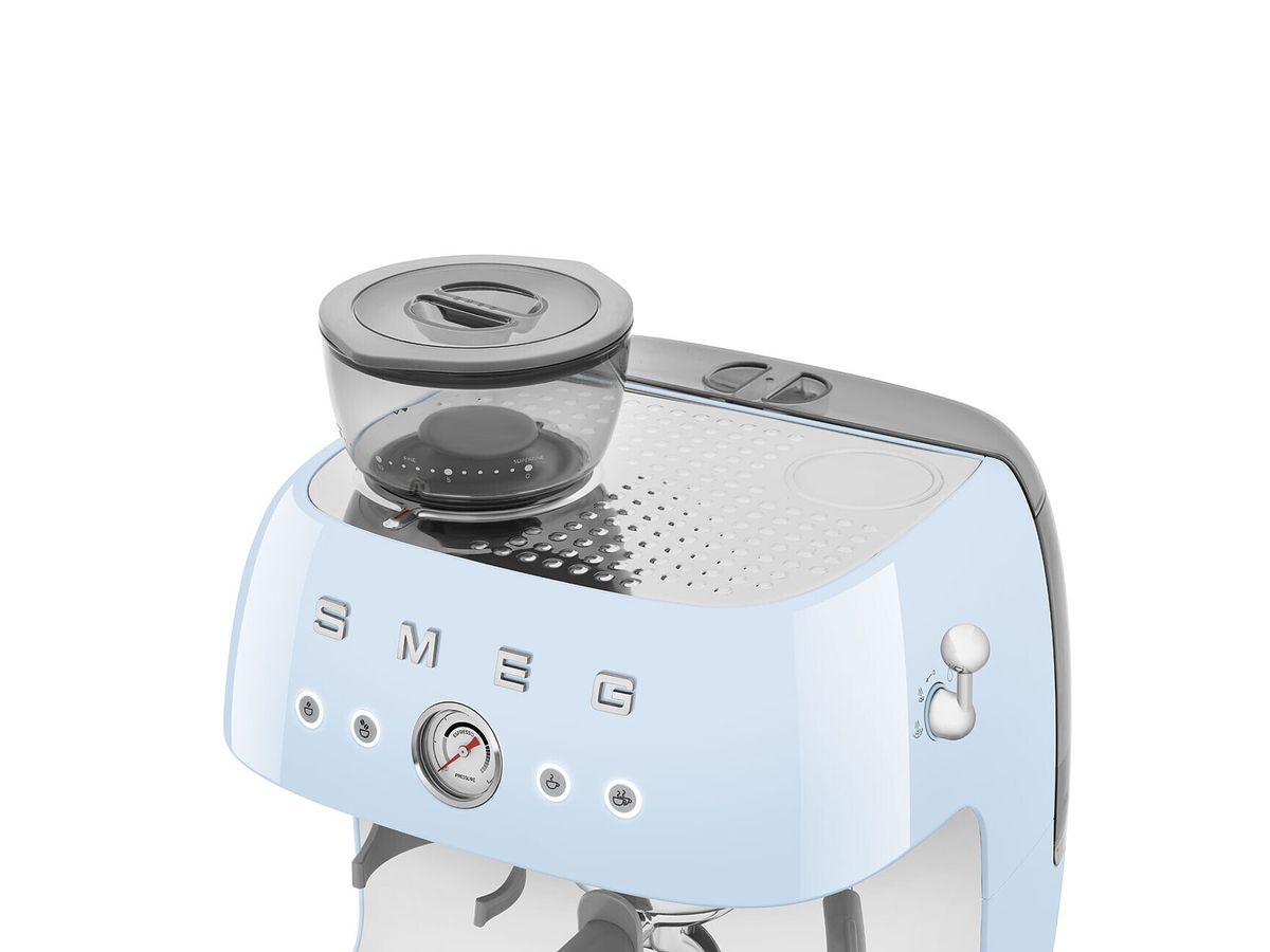 Espresso Coffee Machine with grinder 50's Style EGF03PBEU