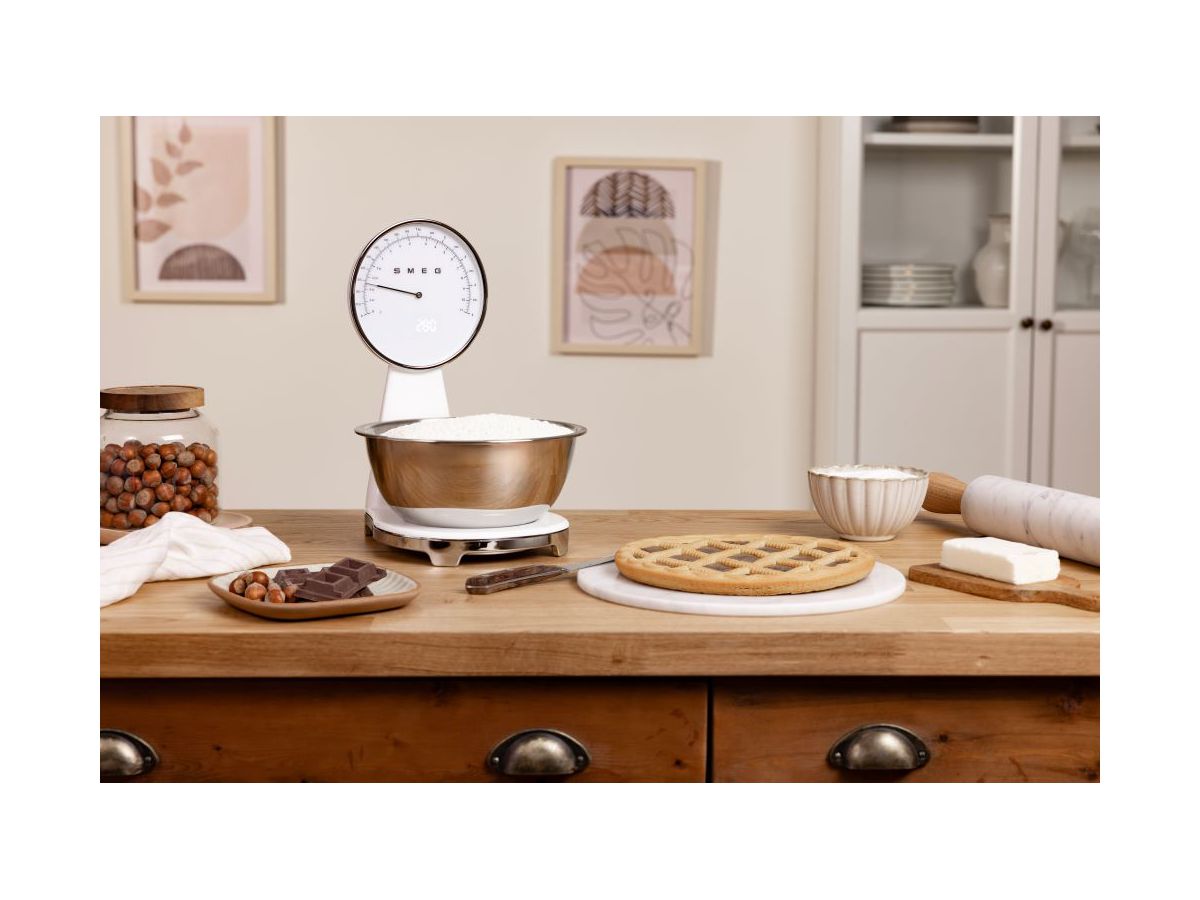 Kitchen scales analog & digital KSF01WHWW