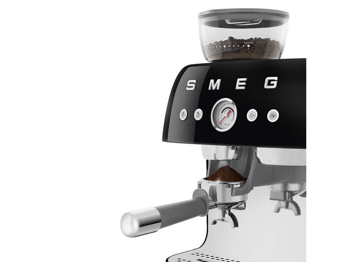 Espressomaschine mit Mahlwerk EGF03BLEU Lavazza-Edition